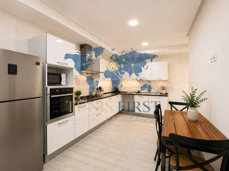 A Louer Appartement S+3 Meublé à La Marsa — Marsa ville
