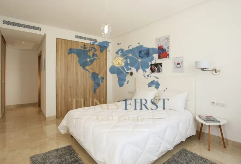 A louer Appartement S+2 Meublé à Gammarth — Gammarth