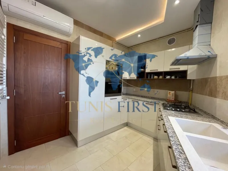 A Vendre Magnifique Appartement S+2 à Montfleury — Tunis