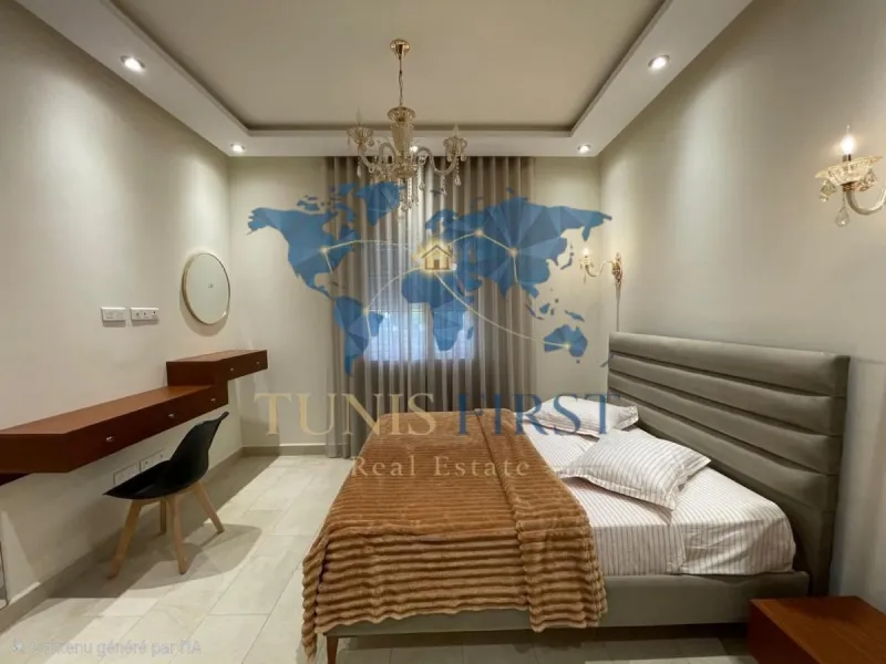 A Vendre Magnifique Appartement S+2 à Montfleury — Tunis