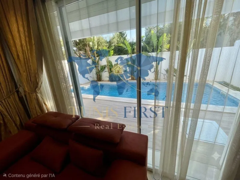 A Louer Triplex de Luxe Meublé pour Courte Durée à Hammamet — Tunisie