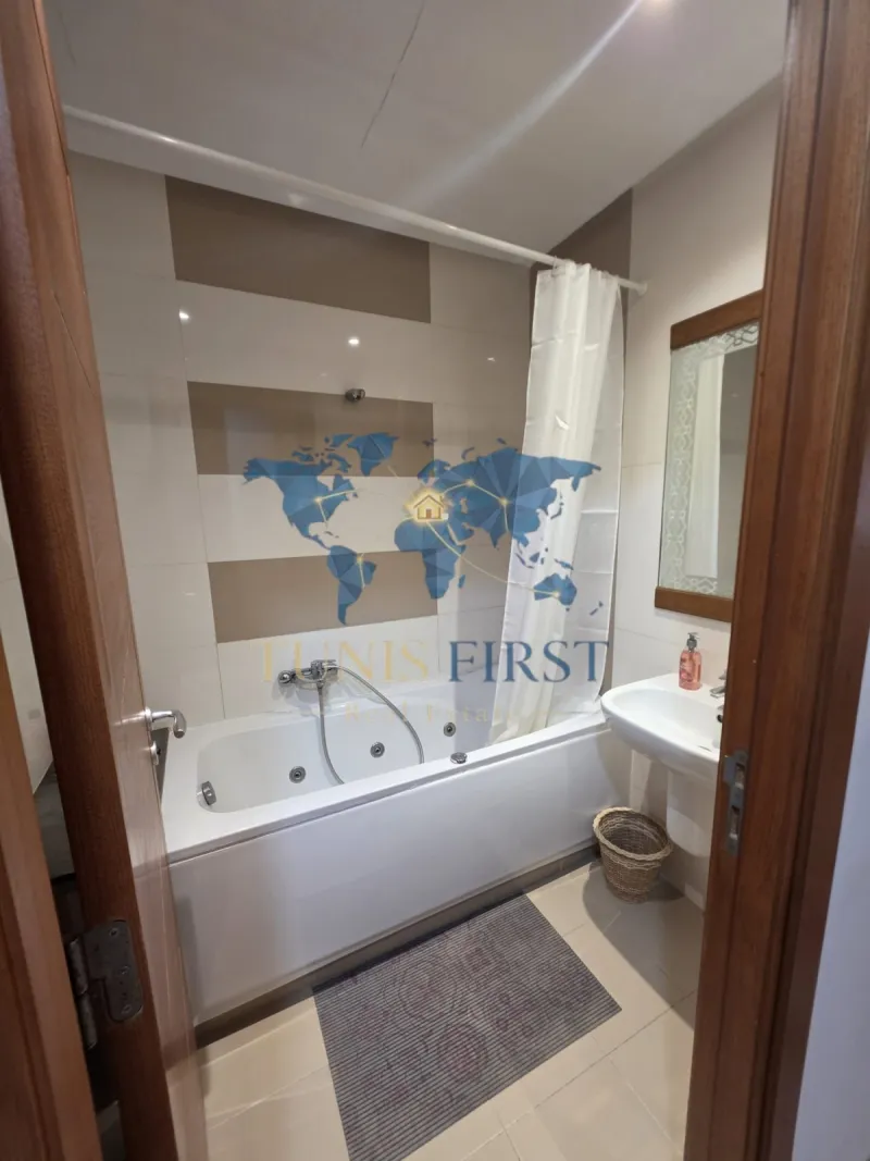 A louer Appartement S+1 Meublé aux  Jardins de Carthage — La Marsa
