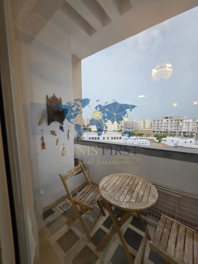 A louer Appartement S+1 Meublé aux  Jardins de Carthage — La Marsa