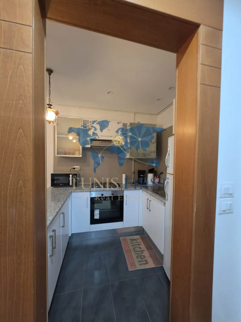 A louer Appartement S+1 Meublé aux  Jardins de Carthage — La Marsa