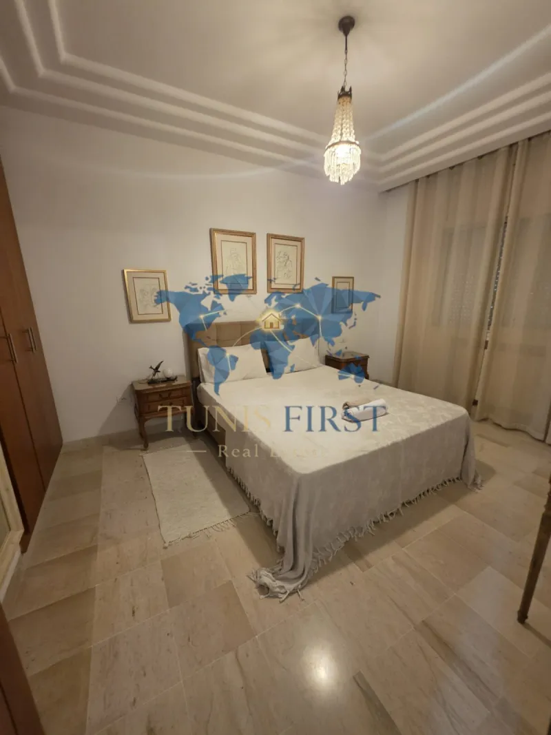 A louer Appartement S+1 Meublé aux  Jardins de Carthage — La Marsa