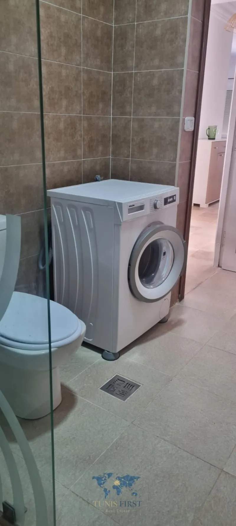 A Louer Appartement S+2 Meublé à Marsa Sidi Abd Laziz — Sidi abdelaziz