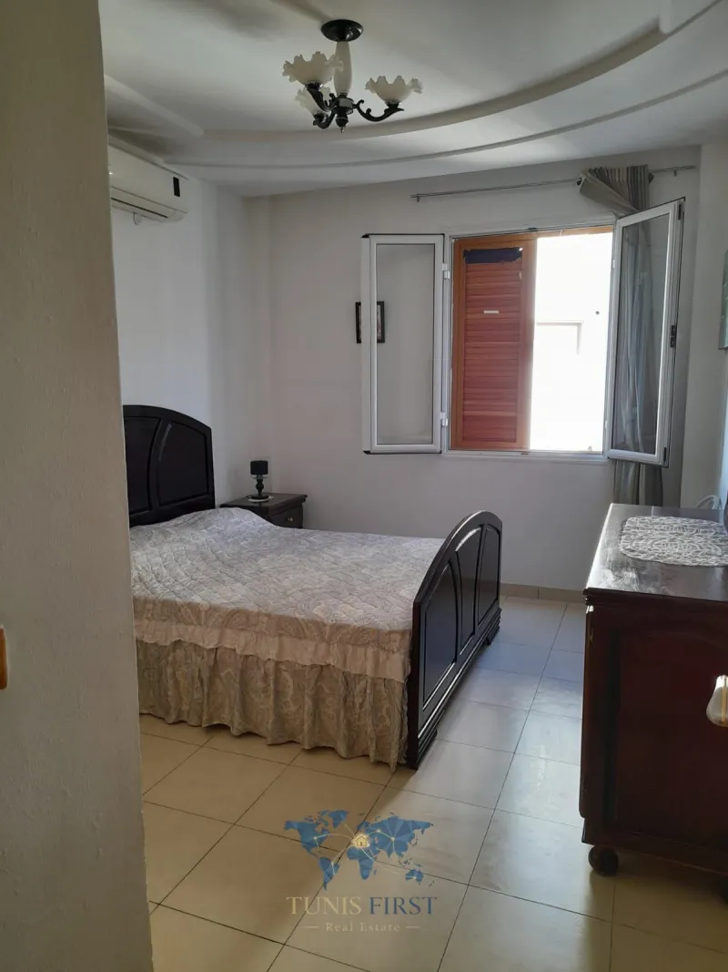 A Louer Appartement S+2 Meublé à EL Manzah 7 — El Menzah 7