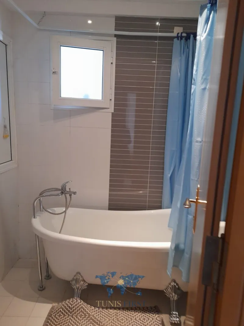 A Louer Appartement S+2 Meublé à EL Manzah 7 — El Menzah 7