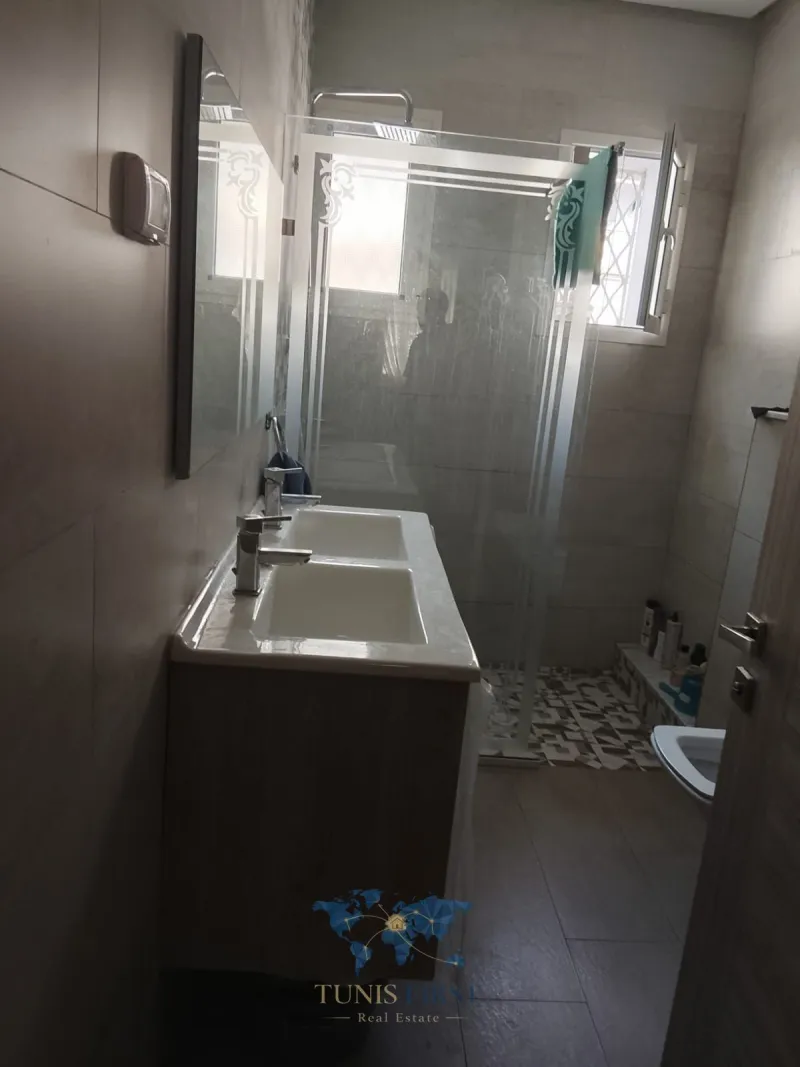 A Louer Appartement S+3 Meublé à EL Manzah 6 — El Menzah 6