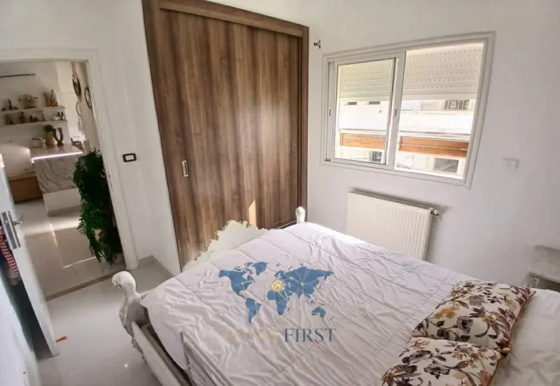 A louer Appartement S+1 Meublé à La Marsa Ennasim — Marsa Ennassim