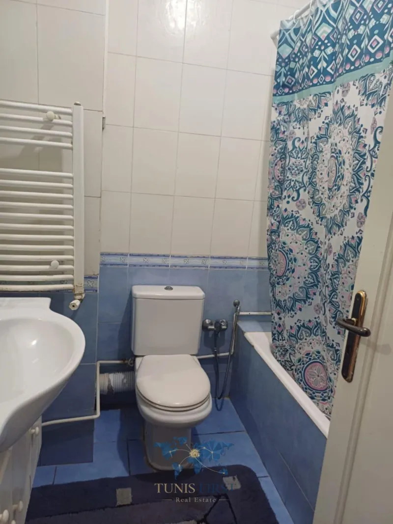 A Louer Appartement S+3 Meublé à Ennasr 2 — Cite Ennasr 2