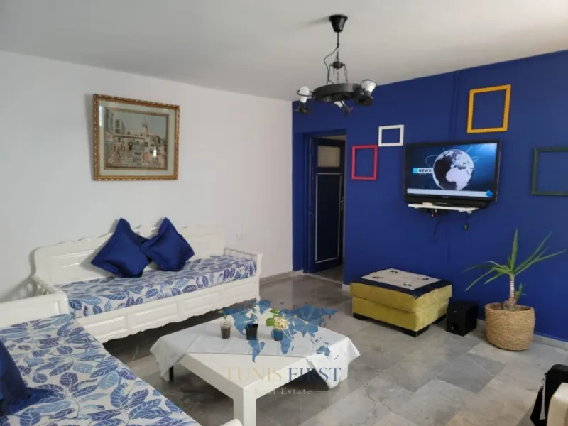 À louer Maisonnette S+2 meublée à La Marsa Ennassim — Marsa Ennassim