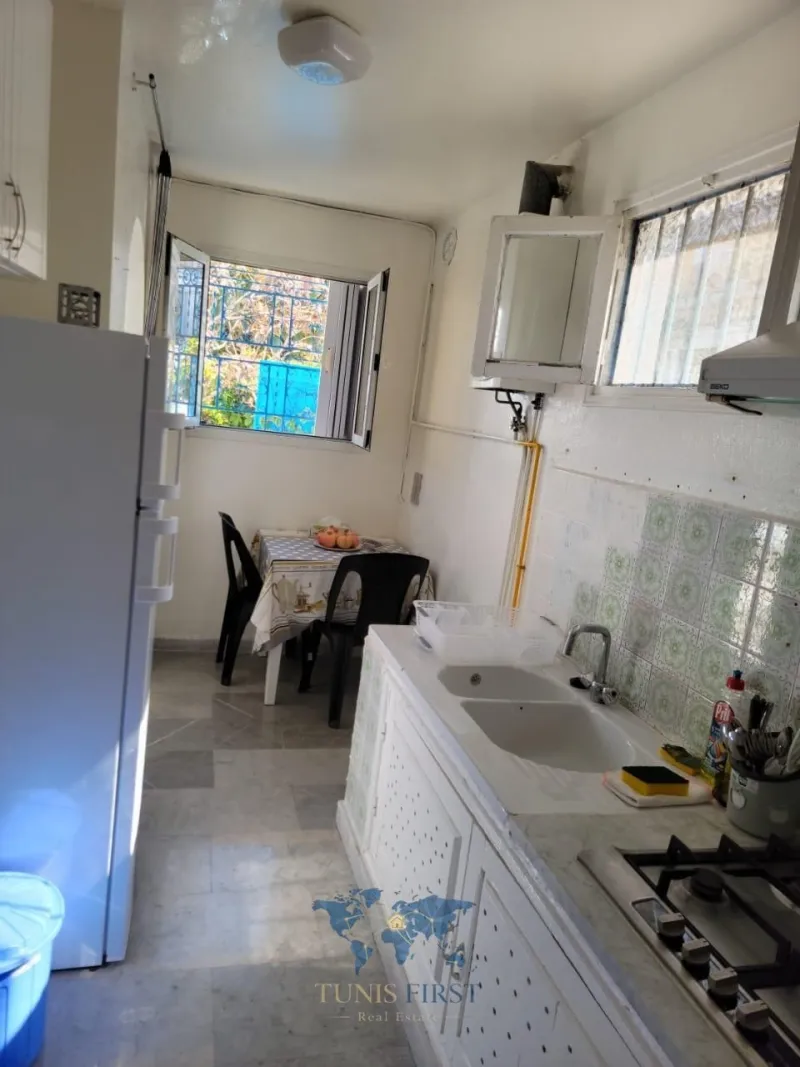 À louer Maisonnette S+2 meublée à La Marsa Ennassim — Marsa Ennassim