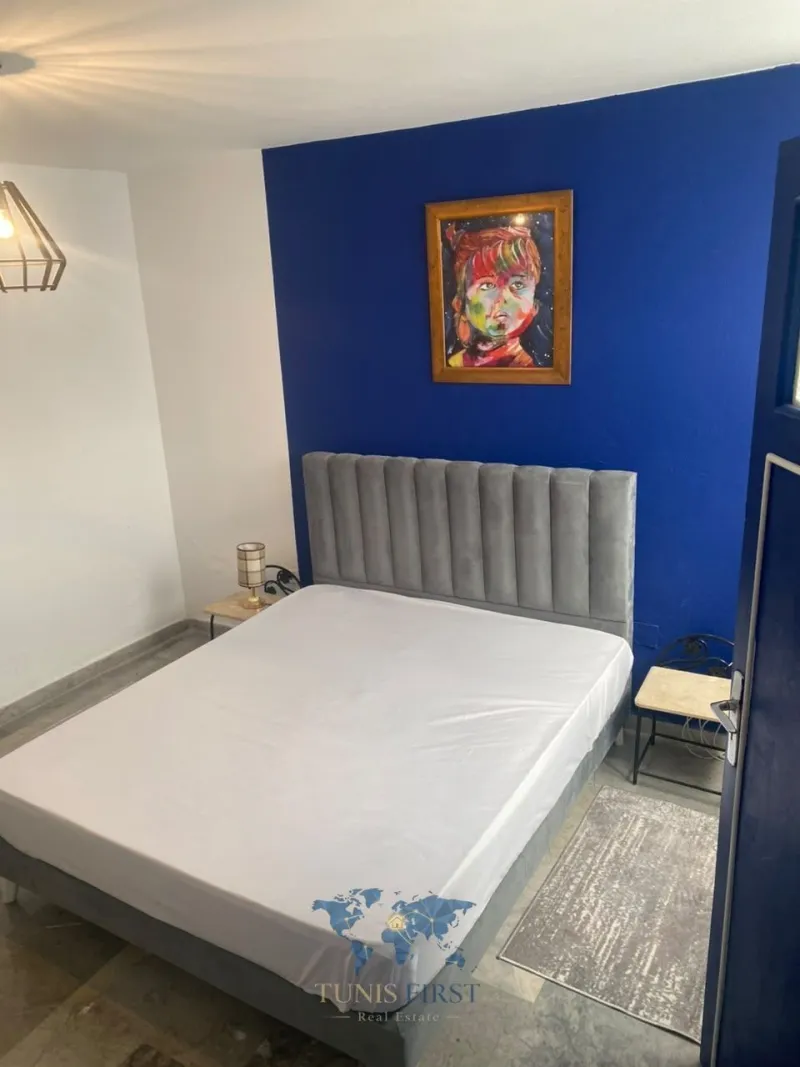 À louer Maisonnette S+2 meublée à La Marsa Ennassim — Marsa Ennassim
