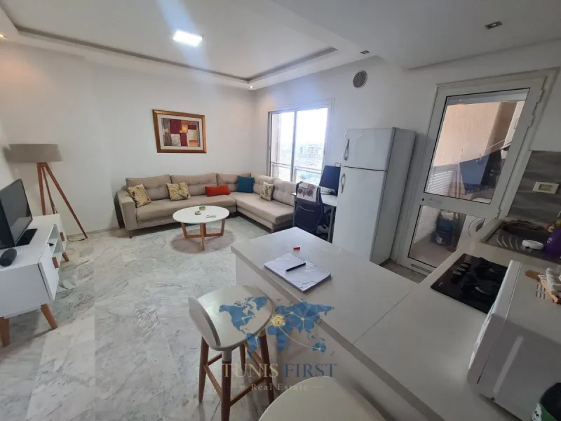 A louer Appartement S+1 Meublé aux Jardins de Carthage — Les Jardins de Carthage