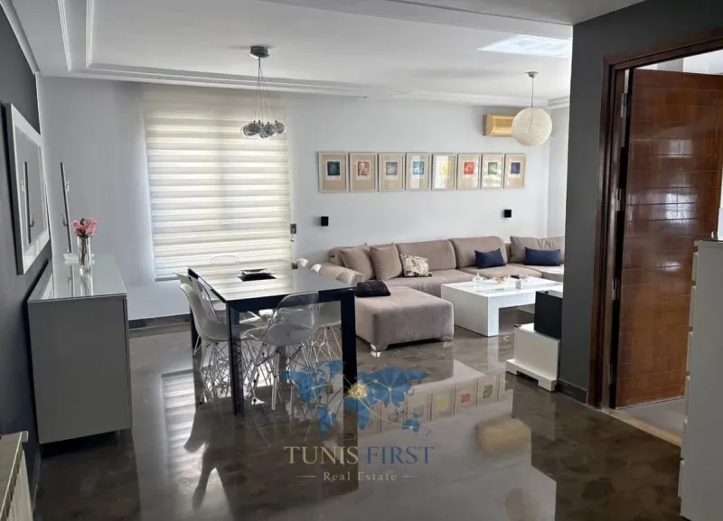 A Louer Appartement en Duplex Meublé à Ain Zaghouan Nord — Ain Zaghouan Nord