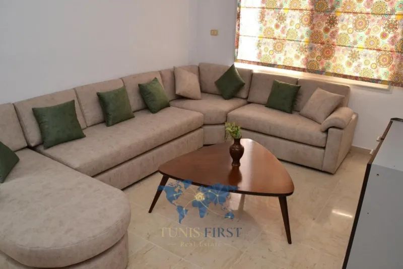 A louer Appartement S+3 meublé pour courte durée à La Marsa Sidi Abdlaziz — Sidi abdelaziz