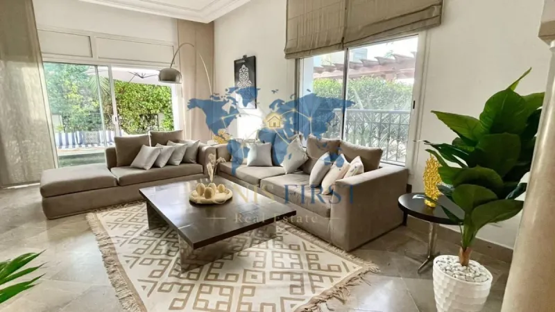 A louer Appartement S+2 avec jardin à La Marsa
