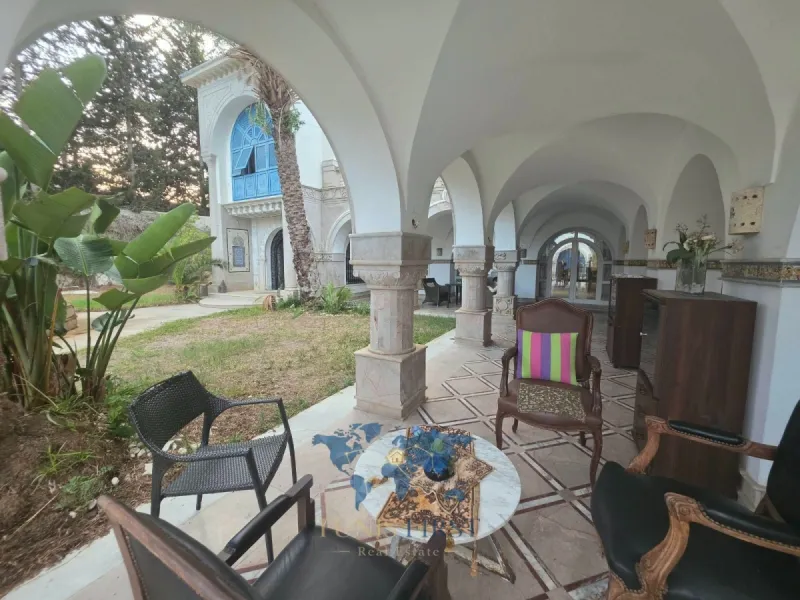A Louer Château de maître Style El Beyet à Sidi Bou Saïd — Carthage