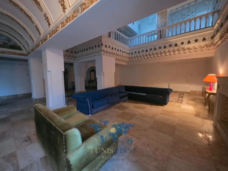 A Louer Château de maître Style El Beyet à Sidi Bou Saïd — Carthage