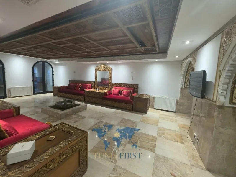 A Louer Château de maître Style El Beyet à Sidi Bou Saïd — Carthage