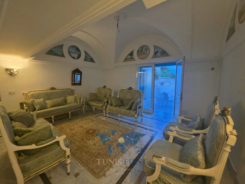 A Louer Château de maître Style El Beyet à Sidi Bou Saïd — Carthage