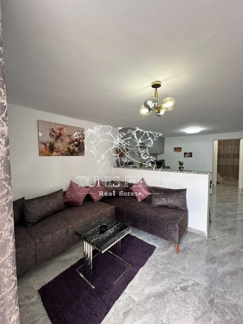 A louer Appartement meublé S+1 à La Marsa