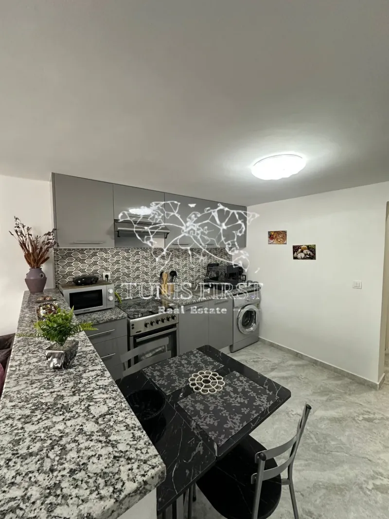 A louer Appartement meublé S+1 à La Marsa — La Marsa