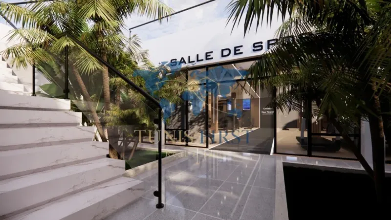 A vendre appartement S+1 de 50.67m² avec jardin et terrasse — Cite De L'Aeroport