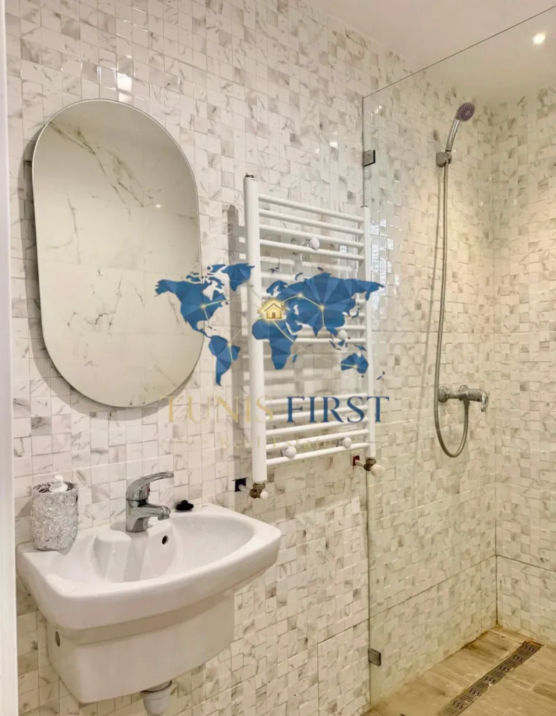 For Rent: Furnished S+3 Apartment in Gammarth with Sea View — Gammarth