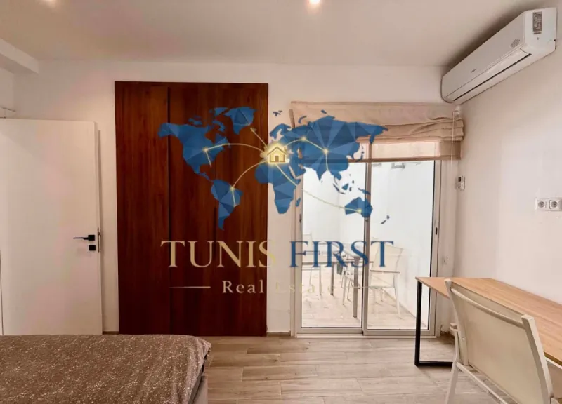 A louer appartement S+3 meublé à Gammarth avec vue mer — Gammarth