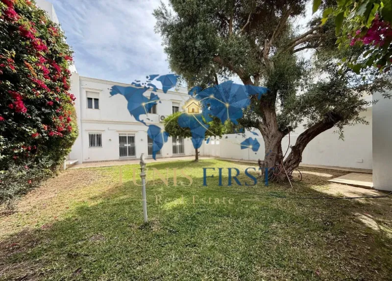 For Rent: S+4 Villa in Marsa Ville — Marsa ville