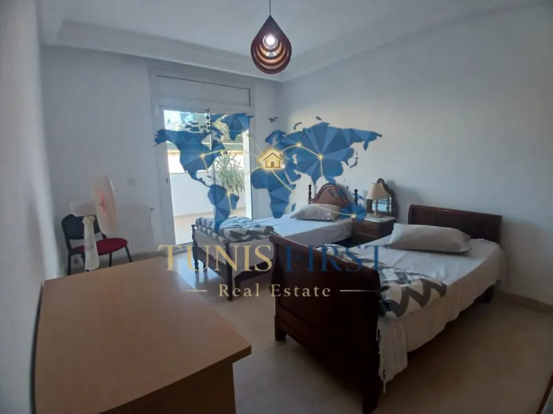 For Rent: Furnished S+3 Apartment in the Heart of Marsa Plage — Marsa plage