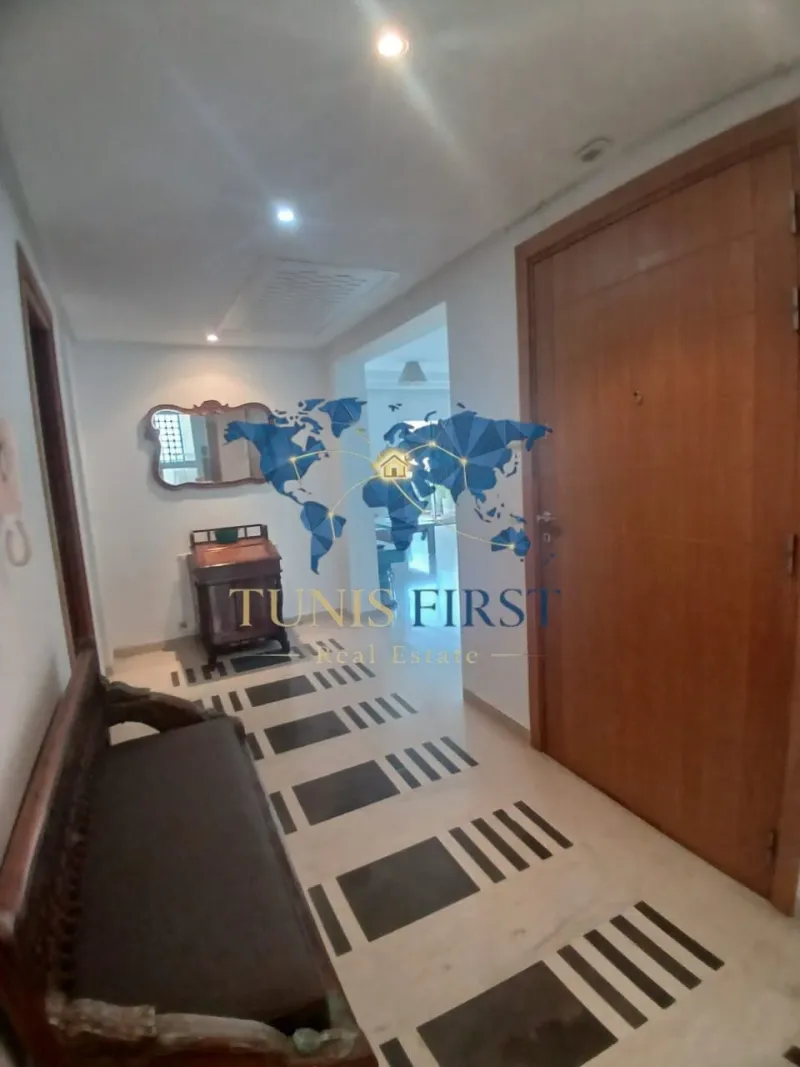 A louer appartement S+3 meublé au coeur de Marsa plage — Marsa plage