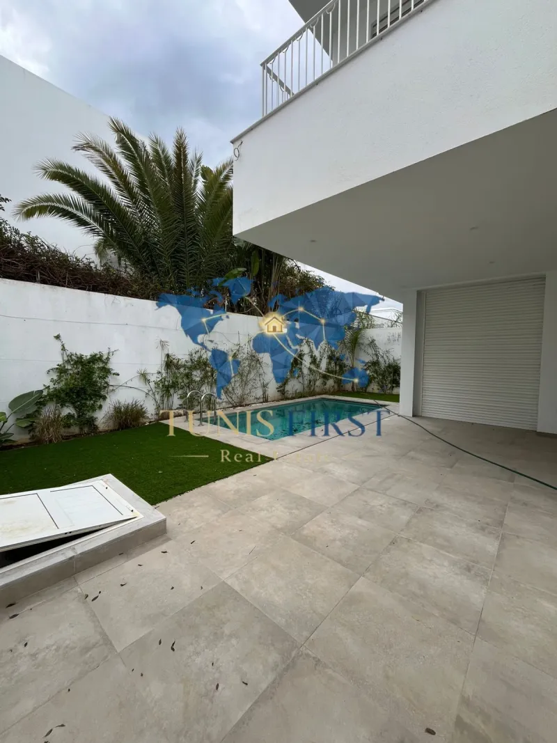 For Rent: An S+4 Villa in Gammarth — Gammarth