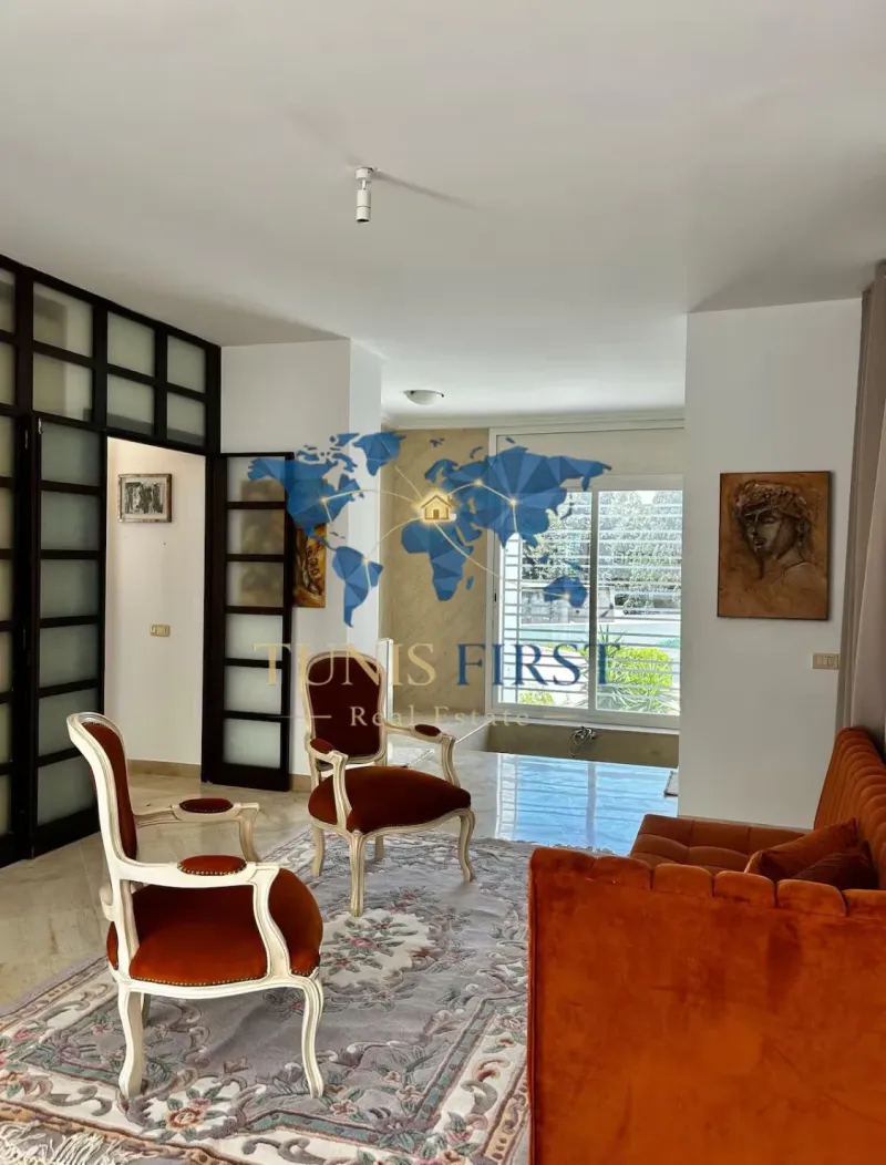 A louer Villa S+5 meublée à la Marsa — Marsa Ennassim