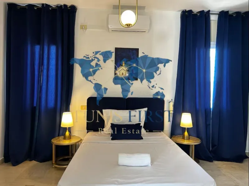 A louer Villa S+5 meublée à la Marsa — Marsa Ennassim