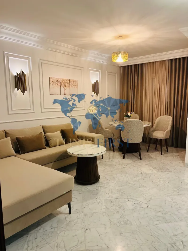 A Louer Appartement S3 Meublé à La Marsa — Cite Bhar Lazreg