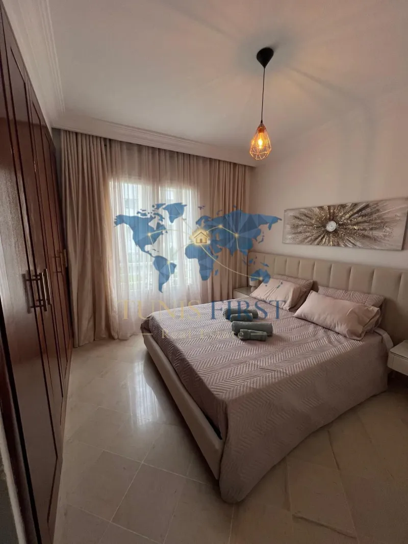 A Louer Appartement S3 Meublé à La Marsa — Cite Bhar Lazreg
