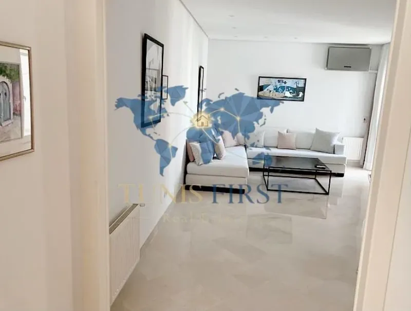 A Louer appartement S+2 Meublé à Gammarth — Gammarth