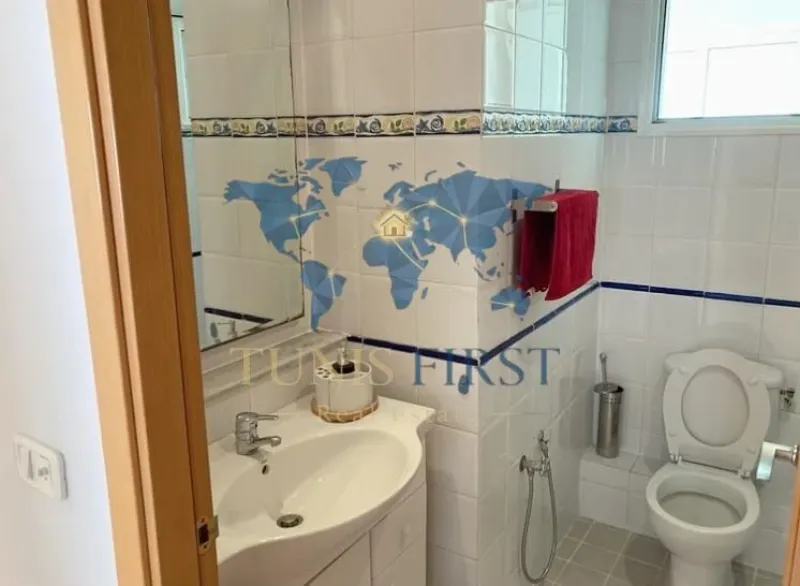 A Louer appartement S+2 Meublé à Gammarth — Gammarth