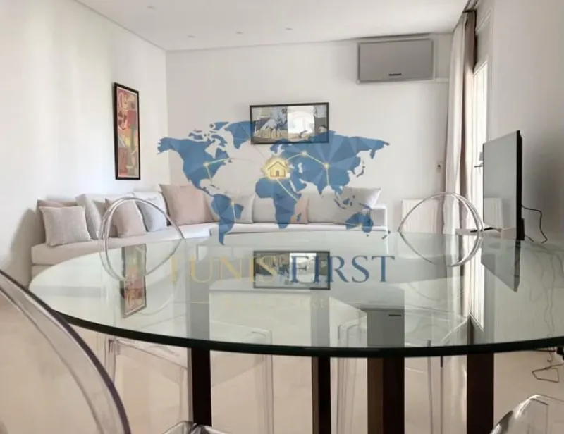A Louer appartement S+2 Meublé à Gammarth — Gammarth