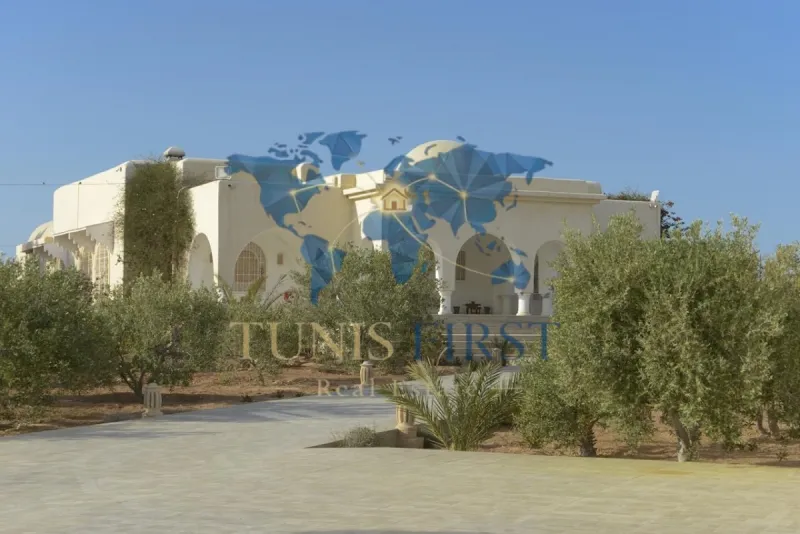 À vendre Deux villas indépendantes pieds dans l’eau à Kerkennah — Cite El Moustakbel (La Marsa)