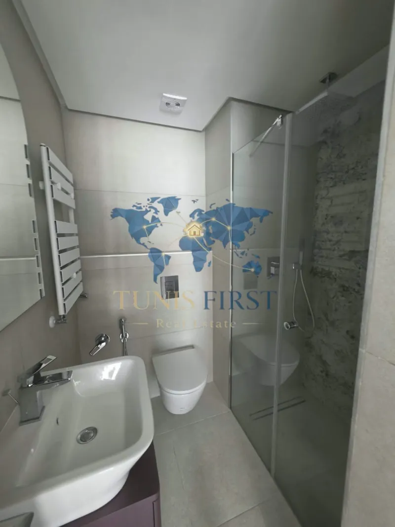 A Louer Appartement S+1 Vide à Jardin de Carthage — La Marsa