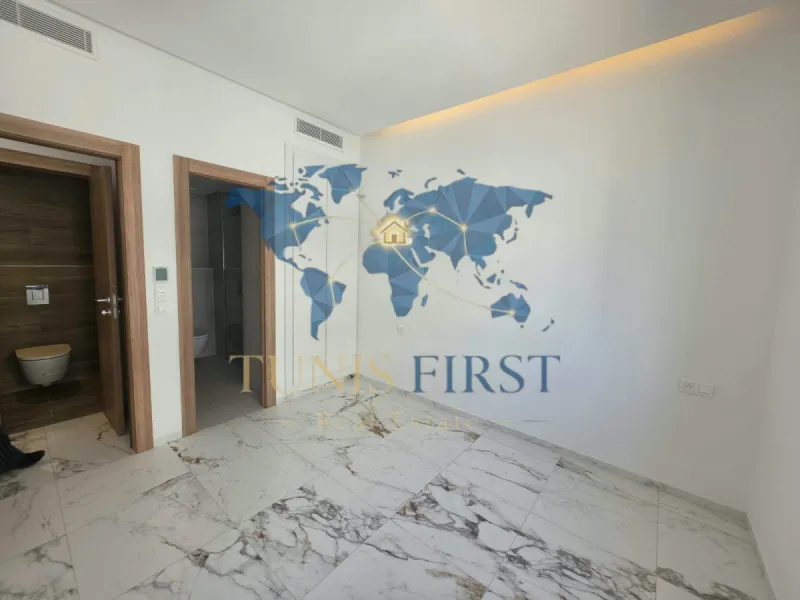 A Louer Appartement S+1 Vide à Jardin de Carthage — La Marsa