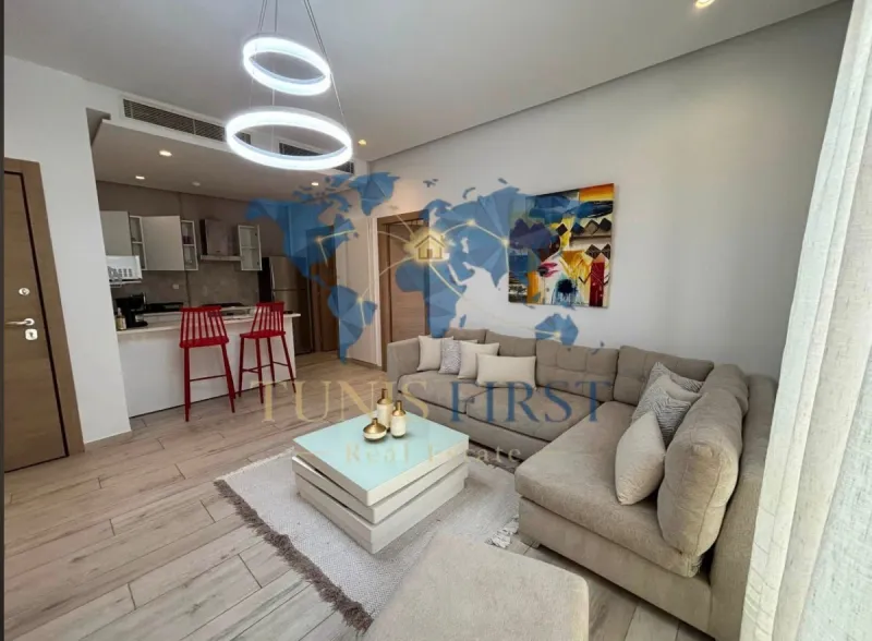 A Louer Coquet Appartement S+1 Meublé à Sidi Daoued, Marsa — Sidi Daoud