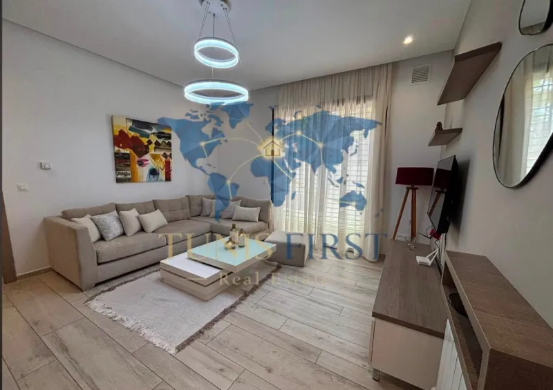 A Louer Coquet Appartement S+1 Meublé à Sidi Daoued, Marsa — Sidi Daoud