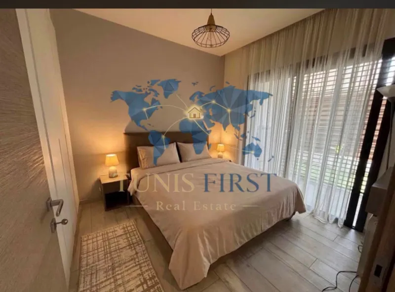 A Louer Coquet Appartement S+1 Meublé à Sidi Daoued, Marsa — Sidi Daoud
